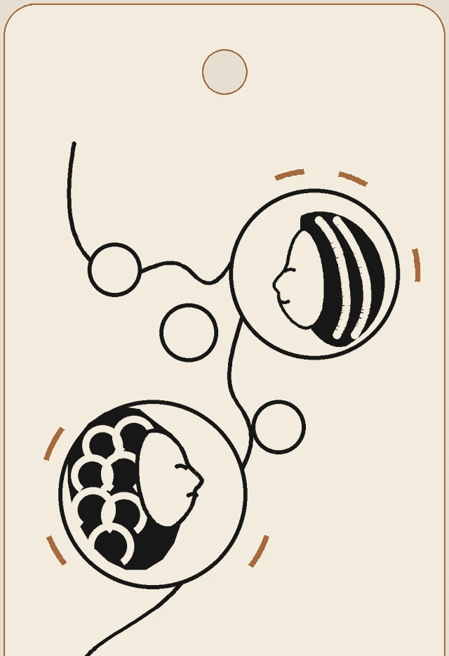Cameo line artwork from our Solar Window design study